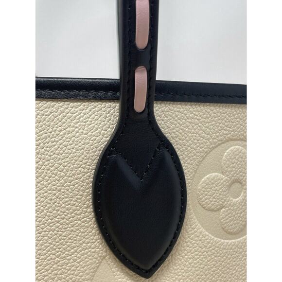 Louis Vuitton Neverfull Wild At Heart MM Ivory Leather NEW - Picture 8 of 14